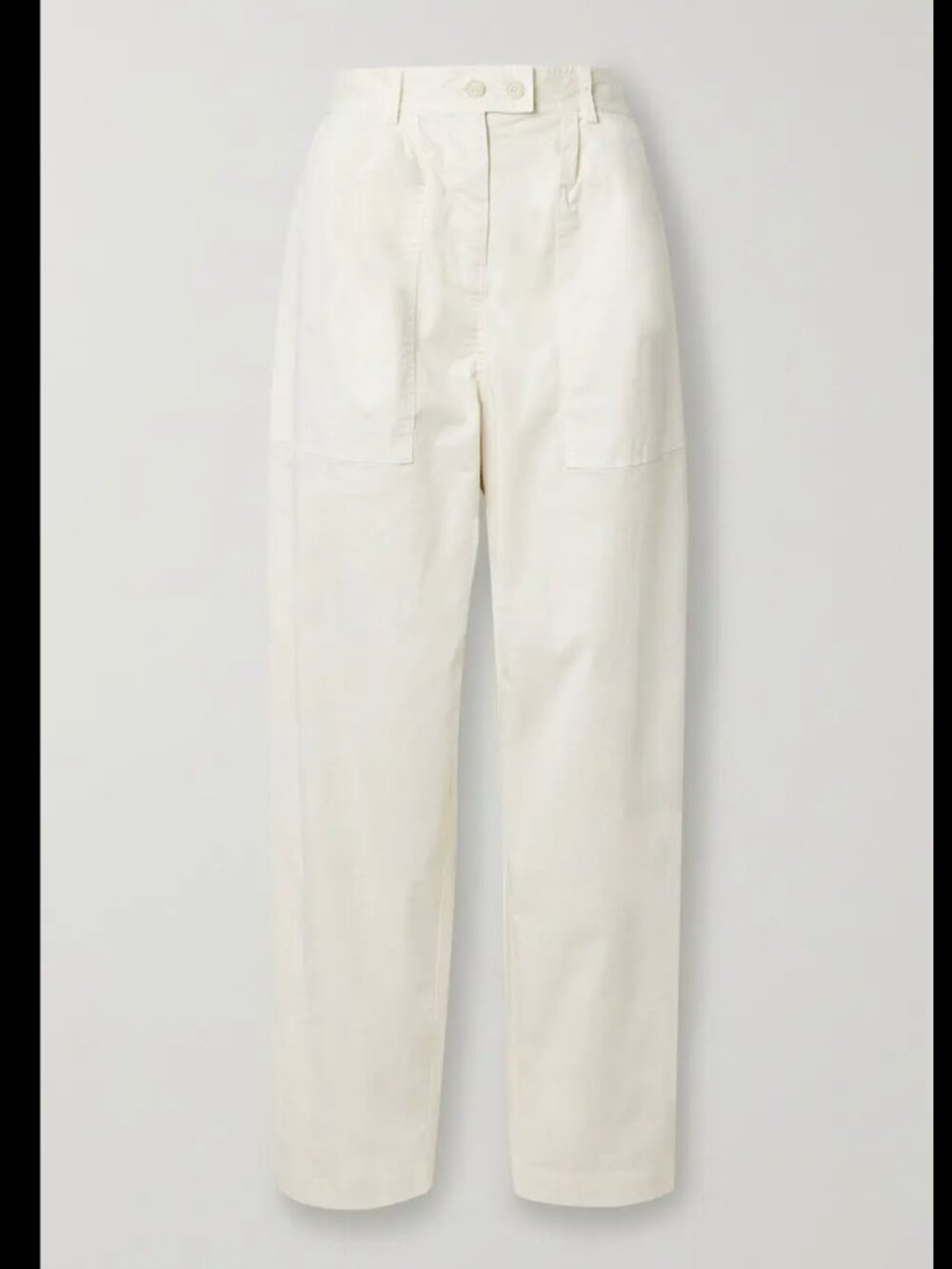 Nili Lotan Cyro Pants in White Sand - Picture 2 of 15